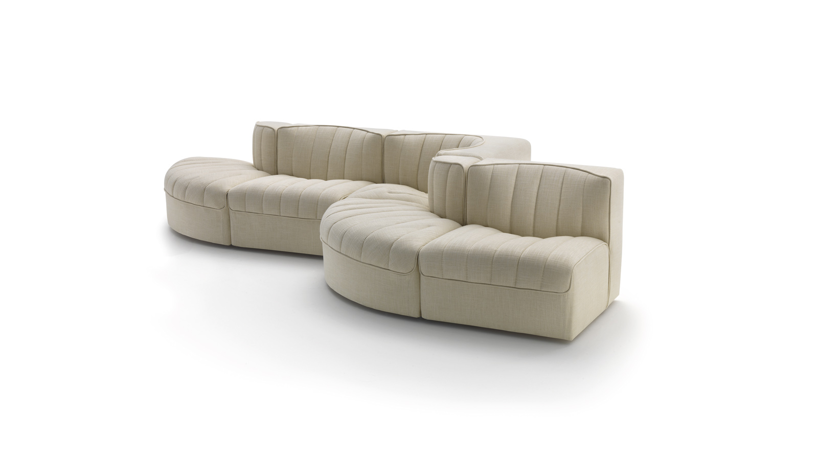 arflex-9000-novemila-sofa-curved-modular-seatsytem-armchair-pouf-design-Tito-Agnoli- isleunit-fabric-living-hospitality-project-luxury-quilted-twoseats-threeseats-madeinitaly- removablecover-modern-contemporary