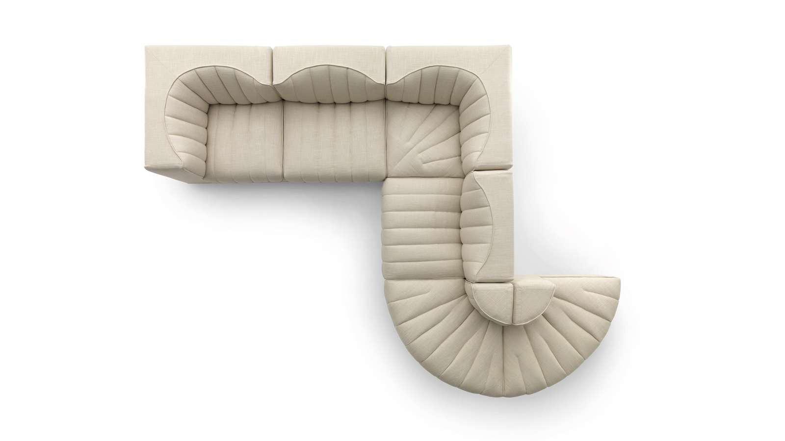 arflex-9000-novemila-sofa-curved-modular-seatsytem-armchair-pouf-design-Tito-Agnoli- isleunit-fabric-living-hospitality-project-luxury-quilted-twoseats-threeseats-madeinitaly- removablecover-modern-contemporary