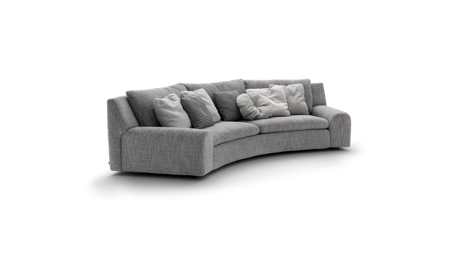 arflex- Benben – sofá – curvo - componible – diseño – Cini – Boeri– tejido – sala – hotelería – proyecto – lujo – dos asientos-tres asientos- hechoenitalia- desenfundable –contemporáneo-moderno