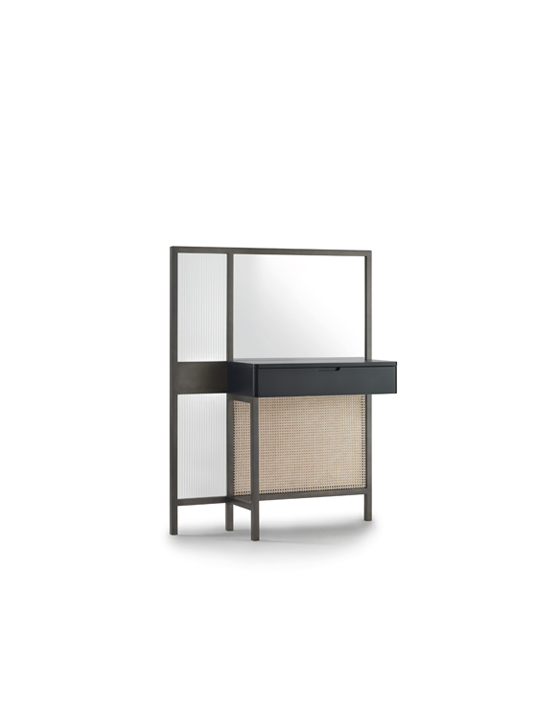 arflex-Threshold-partition- coathanger-sideboard-vanity-linear-design-Neri-Hu-rattan-brass-high-low-délabré-living-office-hospitality-project-luxury-madeinitaly- modern-contemporary